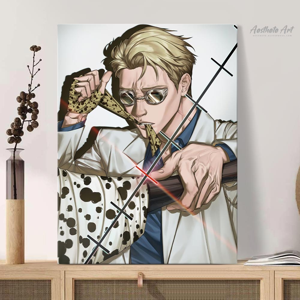 Kento Nanami Jujutsu Kaisen Japanese Anime Manga Canvas Painting Wall Art  Poster Print Picture Living Room Decoration Home Decor | AliExpress