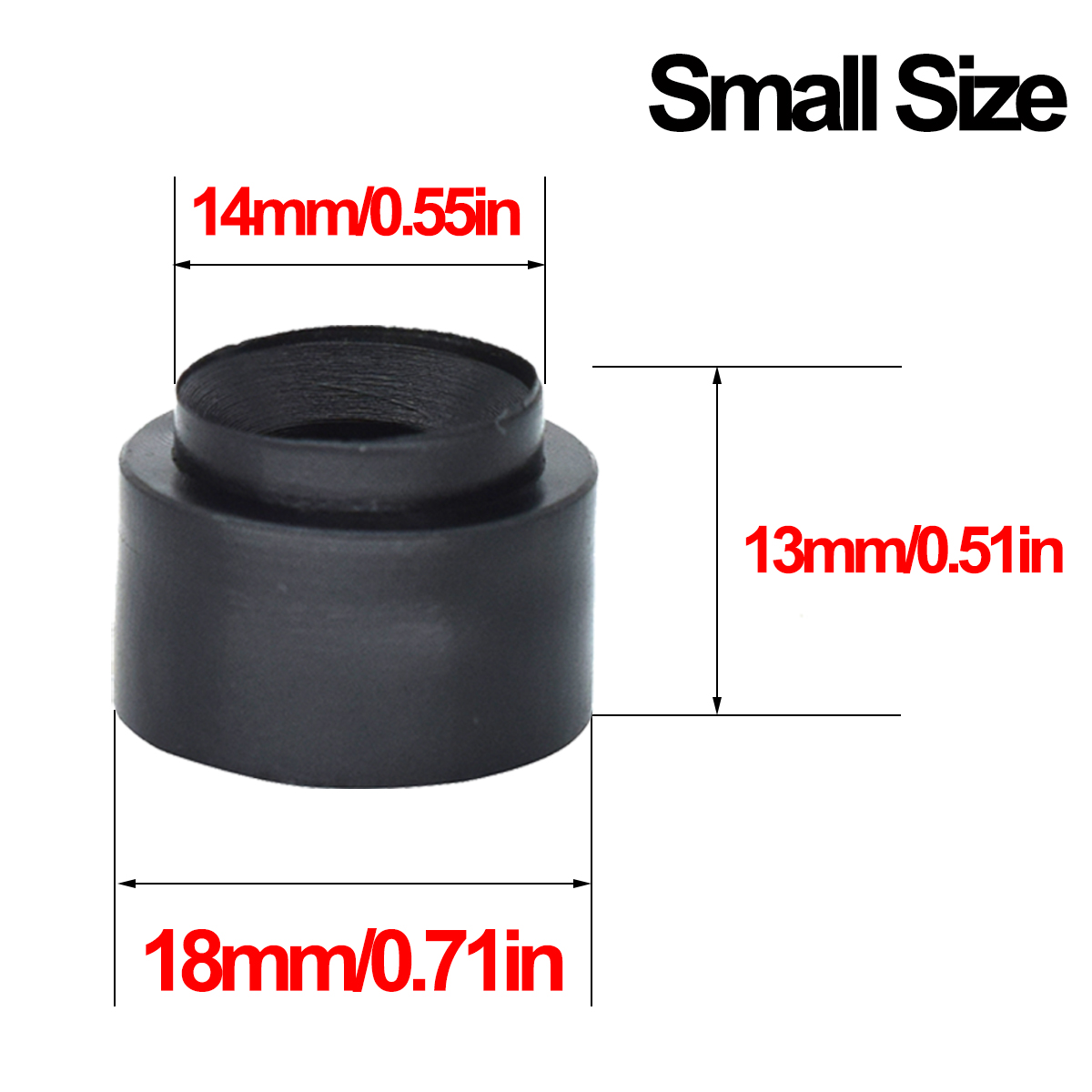 3Size Motor Gummi Montage Bush für Panamera Turbo Porsche Macan Unter Schutz Platte Clip Tülle Unterstützung Bungs Schwarz Auto Teile – Detail 3