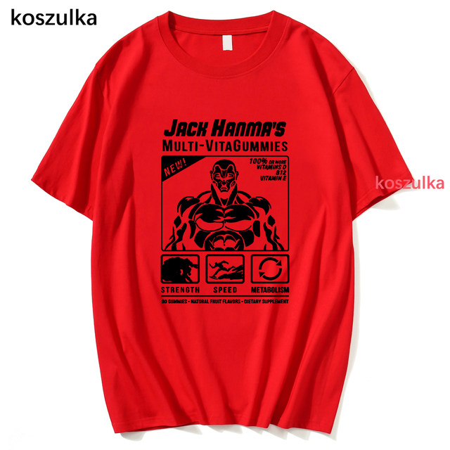 Baki T Shirt 100% Cotton Baki Jack Hanma Ganondorf Katekyo Hitman