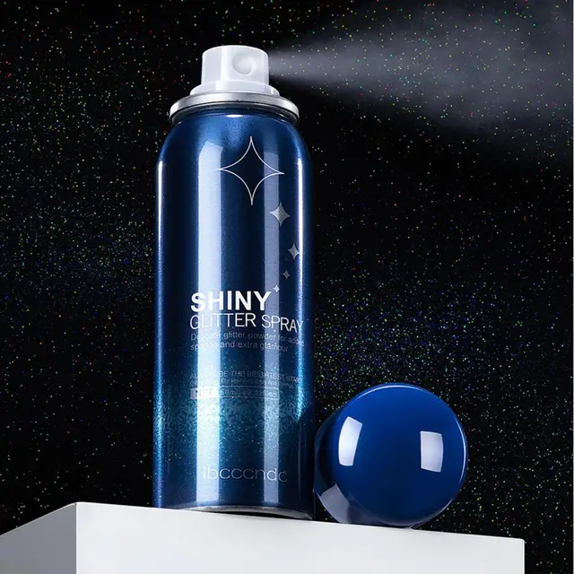 Shiny Glitter Spray Sparkly Shimmery Glow Hair Body Glitter Spray for  Nightclub Dating - AliExpress