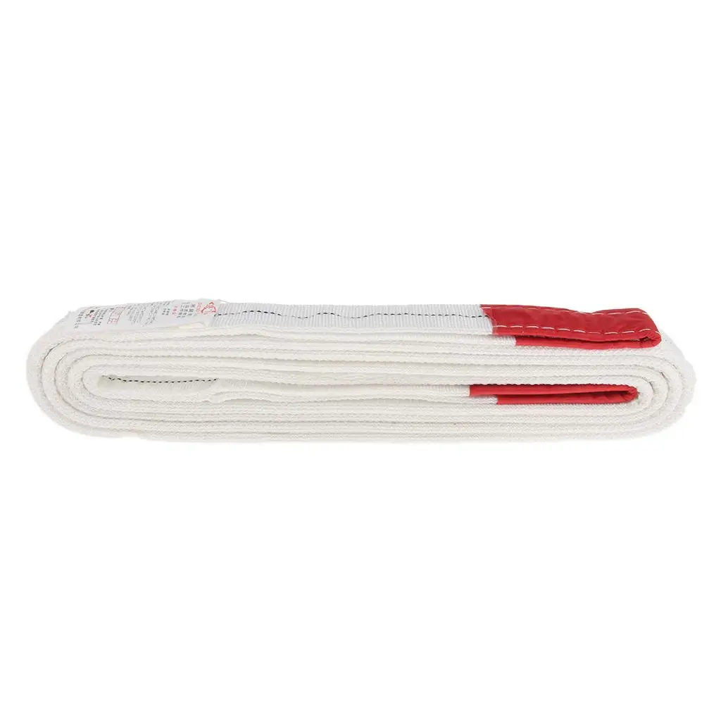 Double PLY Cover Endless Round Polyster Lifting s Tow Strap 5 meter