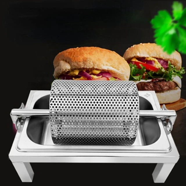 Dropship Multi-functional Stainless Steel Clamp Burger Bread