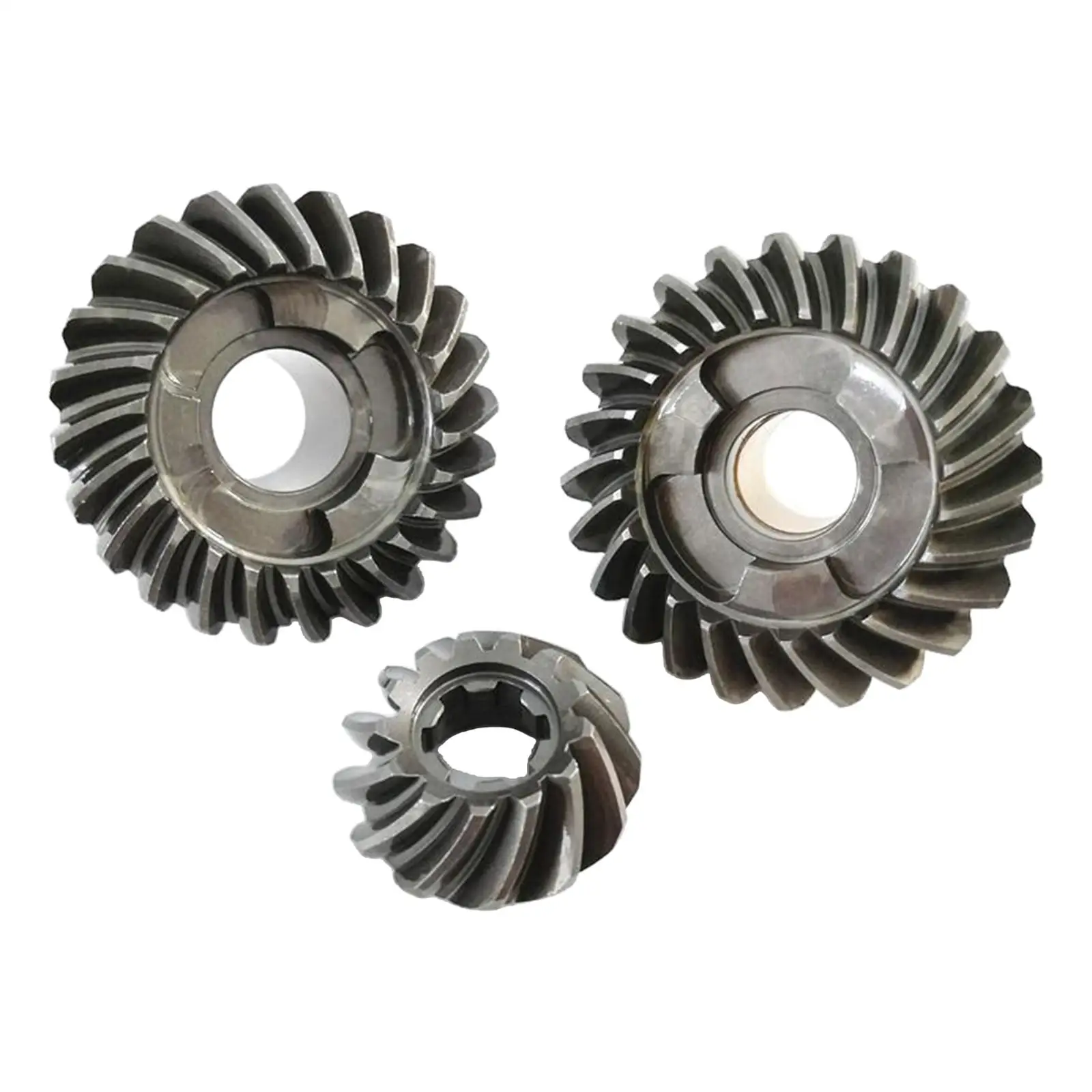 3pcs Outboard Motot Gear Set, Forward Pinion Reverse Gear Set, fits for Yamaha 2 4 Stroke 25HP 30HP