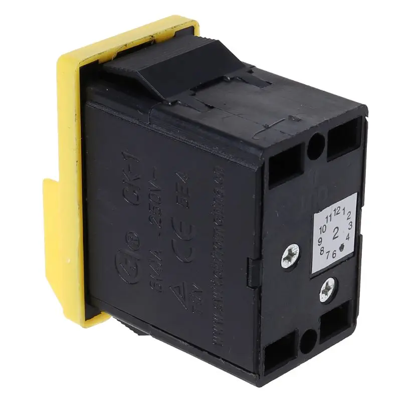 250V 4A IP54 5E4 Universal Replacement KJD6 On/Off Switch Part For WoodworkingZN 