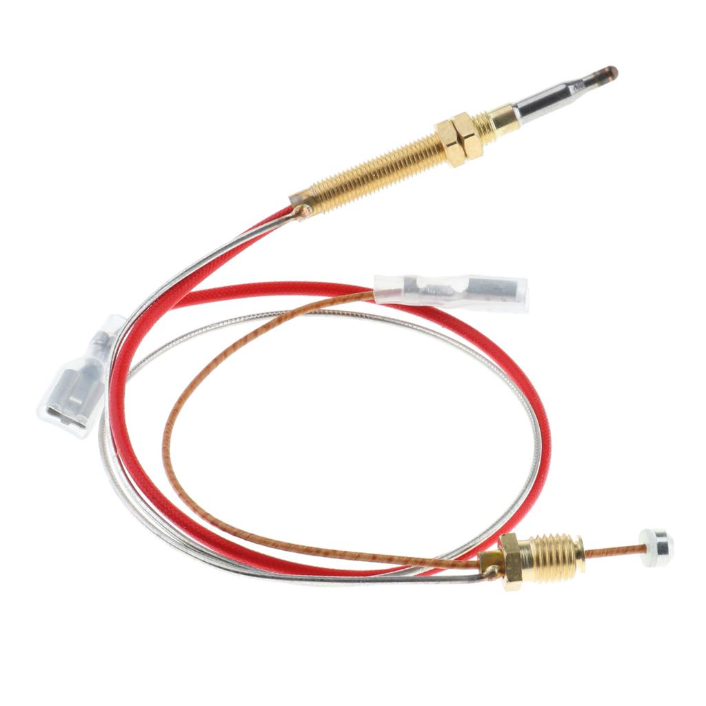 Description Picture 4 of item410mm  Replacement Thermocouple for Gas Furnace, Boiler and Water Heater Heater Replacement Thermocouple Assembly