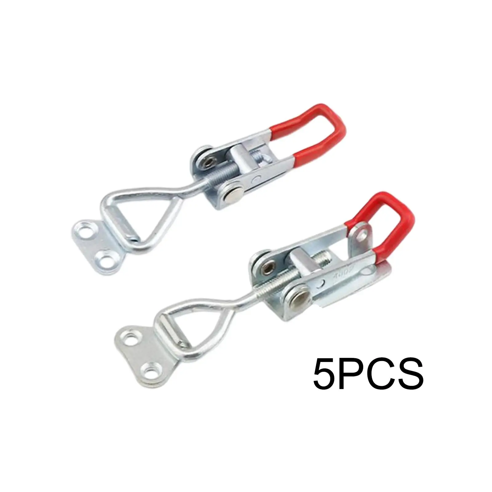 5 Pieces Toggle Clamp Iron Toggle Clamp for Storage Locker DIY