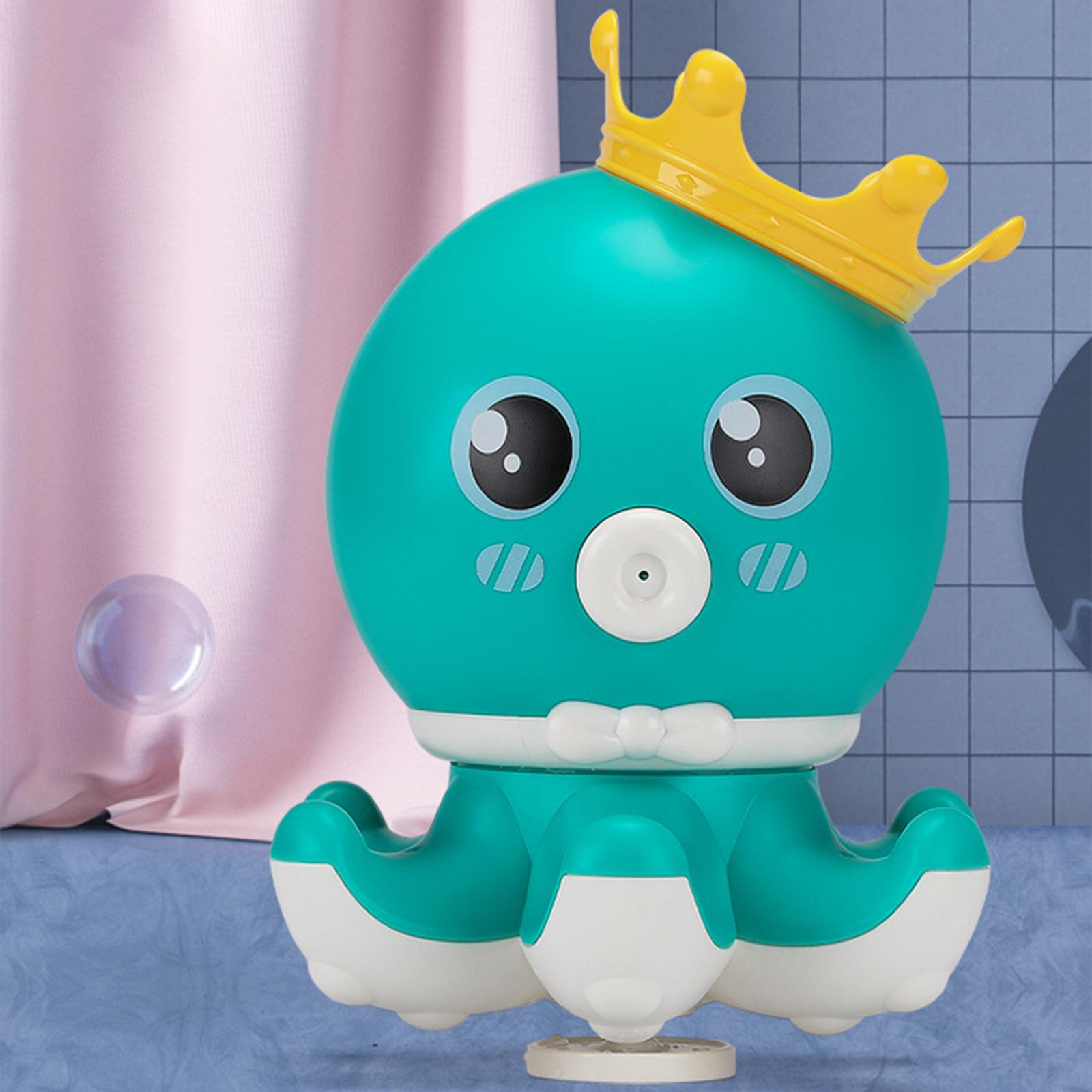 Cute Octopus Baby Bath Toys for  0 12 24 Months Shower Bathtub Toy for Kids 2 to 4 Years Old Rotating Water Spraying Animal
