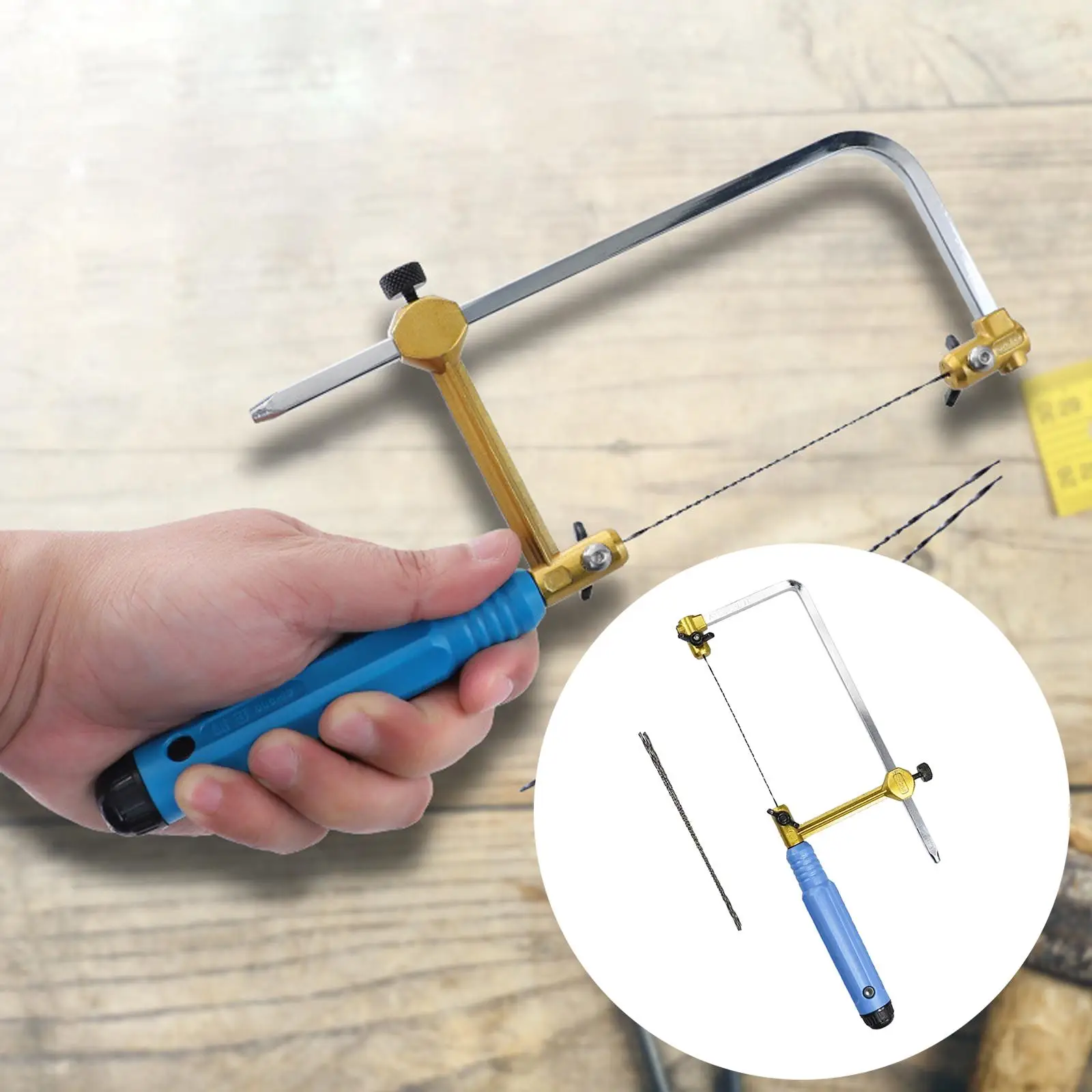 Adjustable Saw Bow U Type Saw Bow Cutting Tool Jewelry Saw Frame Hand Tools Jeweler`s Saw Frame