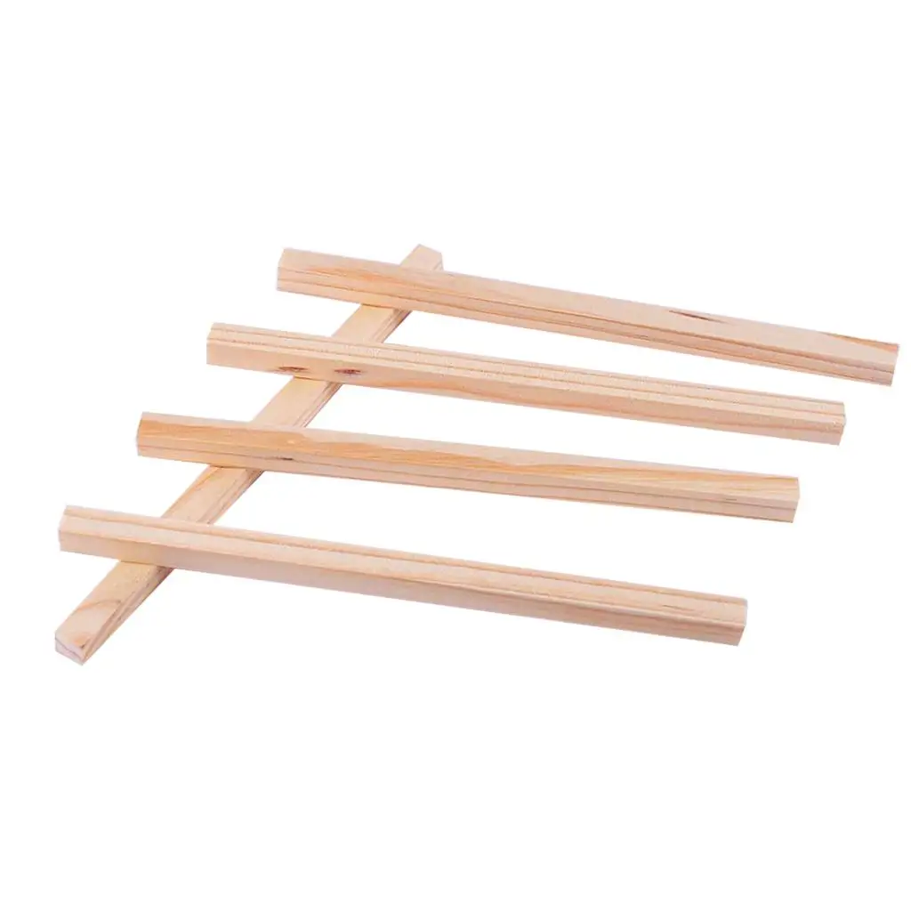 5x5x250mm Smooth Square Pine Wood Sticks Woodcraft Woodcraft Chopsticks