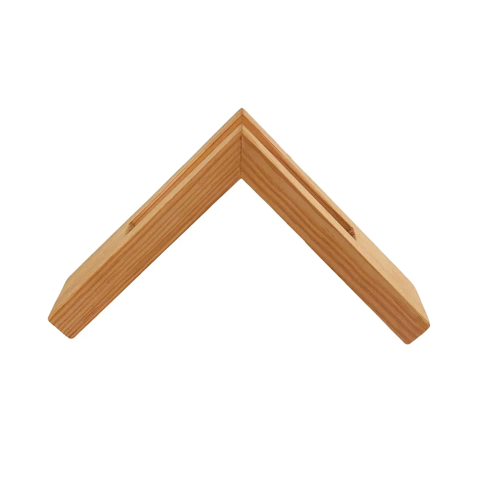 Wooden Napkin Holder Table Storage Inverted Triangle for Indoor Outdoor Use Party
