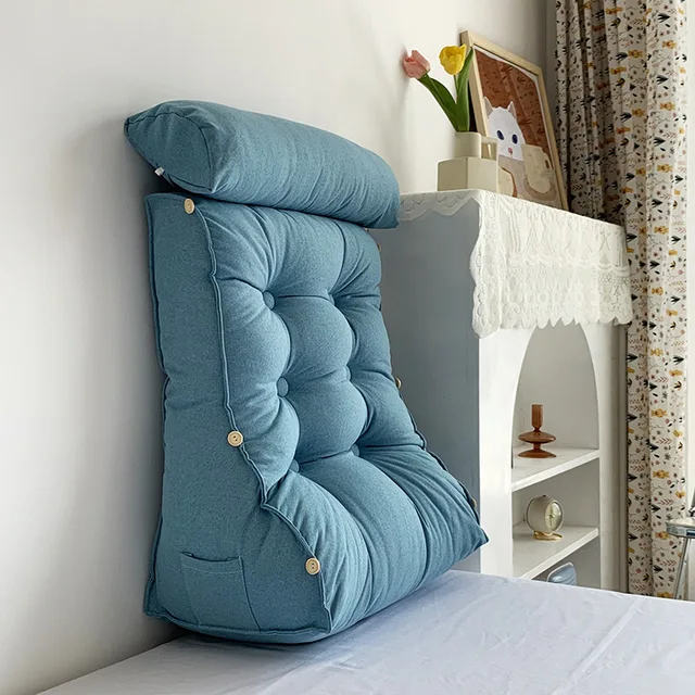 60cmx20cmx50cm Office Chair Back Rest Pillow Support Lumbar Cushion  Recliner TV Reading Pillows for Living Room Home Decor - AliExpress