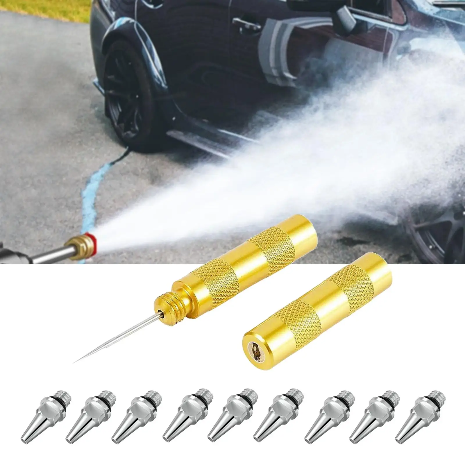 Spray Airbrush Cleaning Nozzle Airbrush Cleaning Nozzle for Cleaning Thin Tubes Remove Nozzle Paint Dirt Auto Parts Cleaning