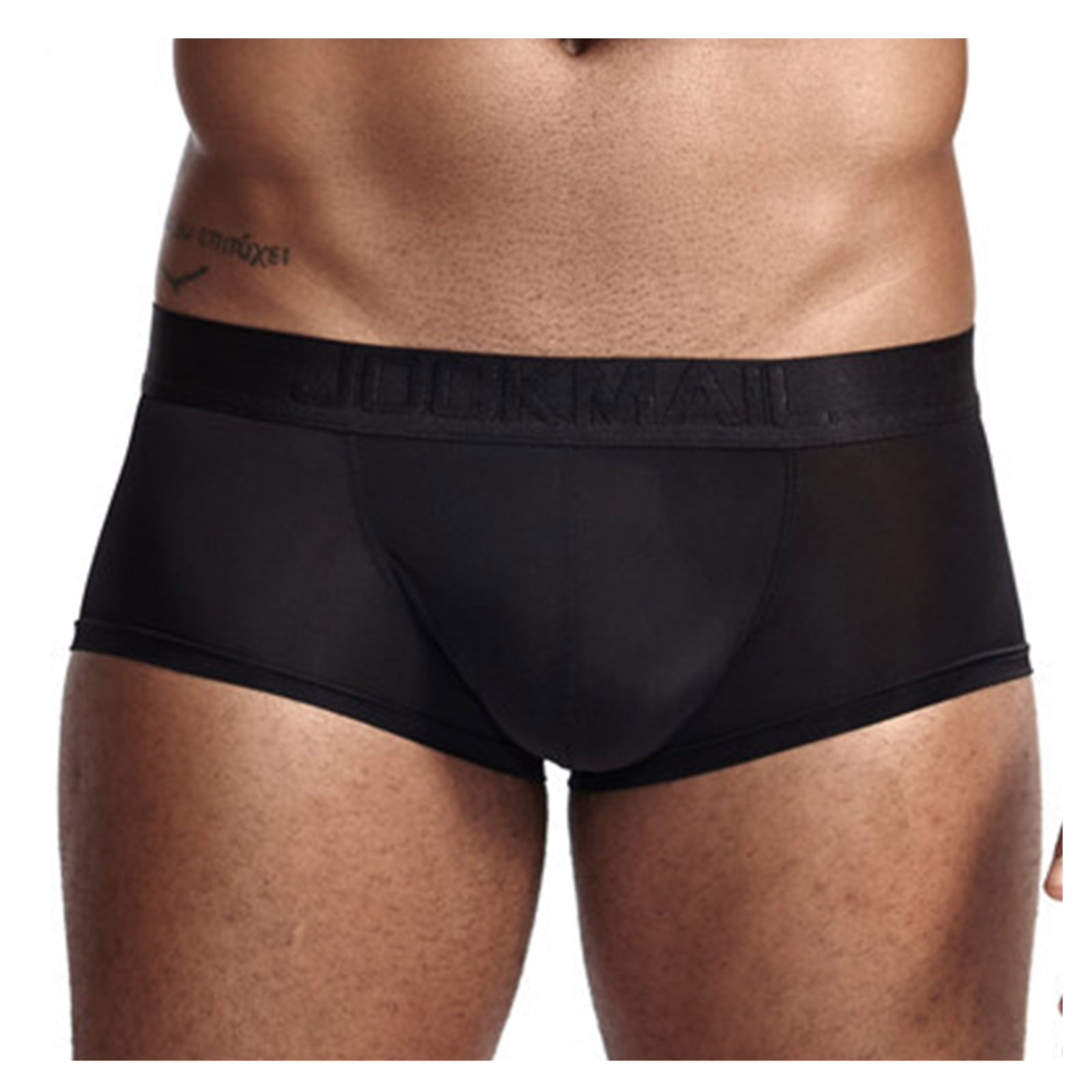 Title 4, Roupa interior masculina jockmail boxer de seda...