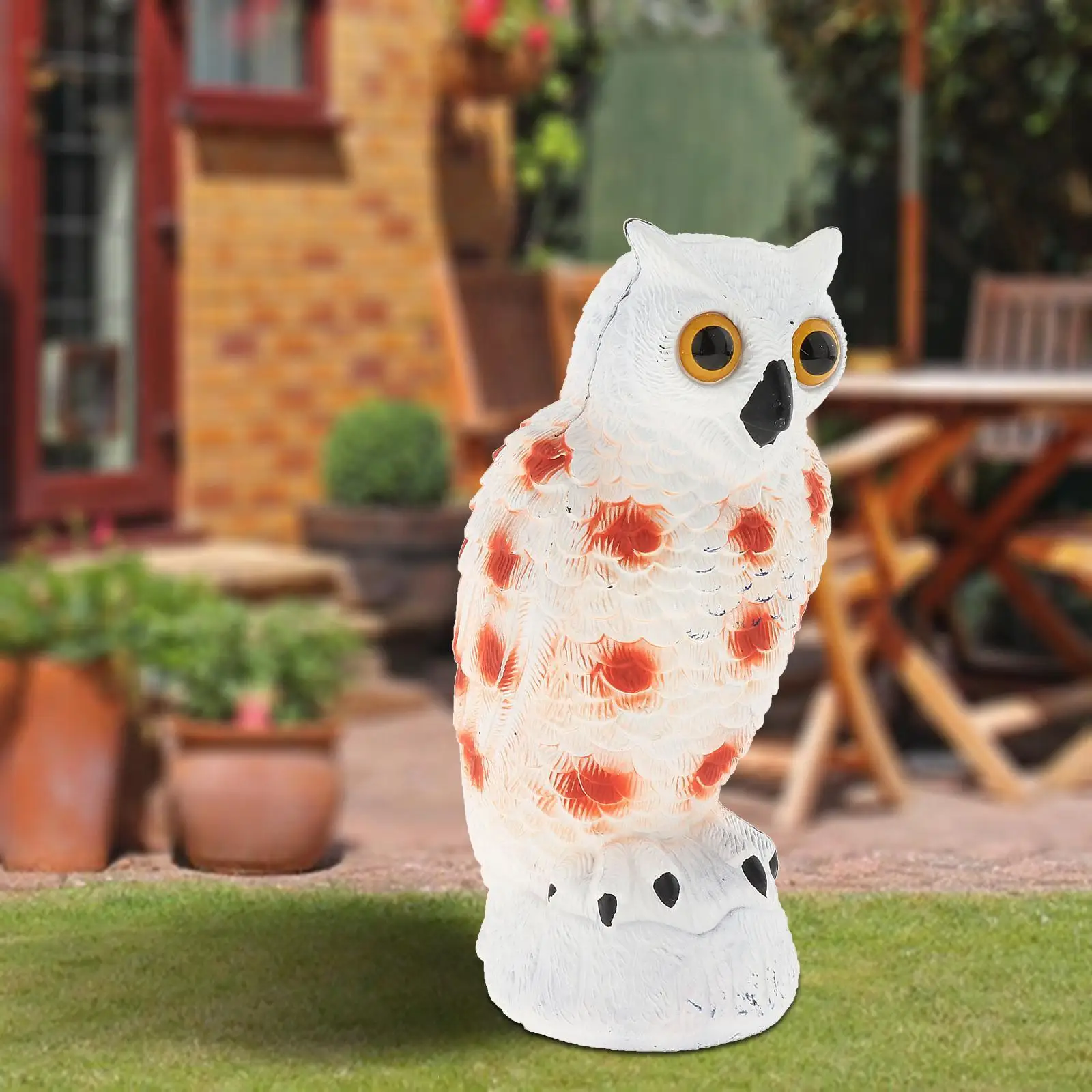  Decoy, Owl, Halloween Decoration for Outdoor Garden Yard