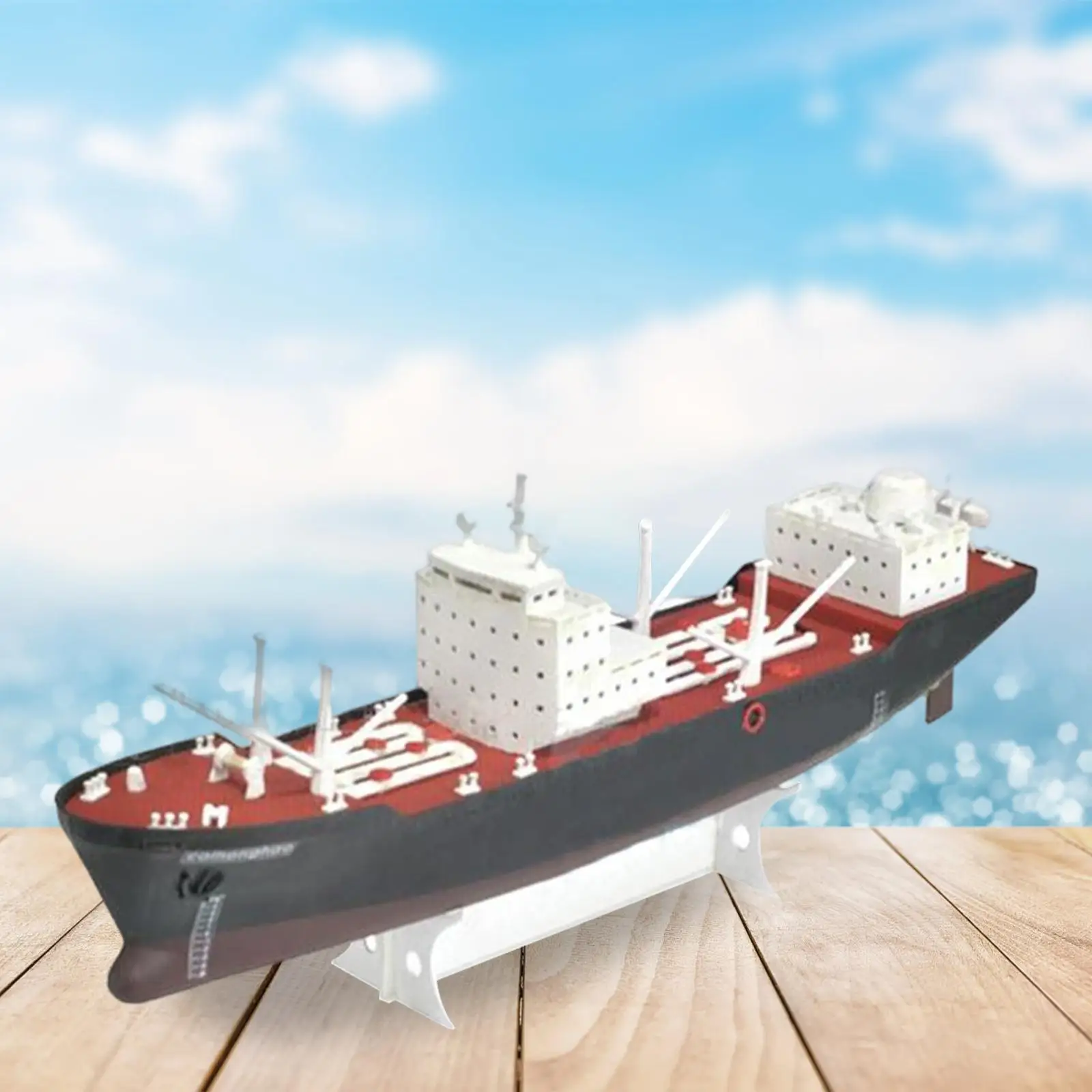 0 Scale Ship  Building Kit Million Ton Oil Tanker for Kids Boys Toy