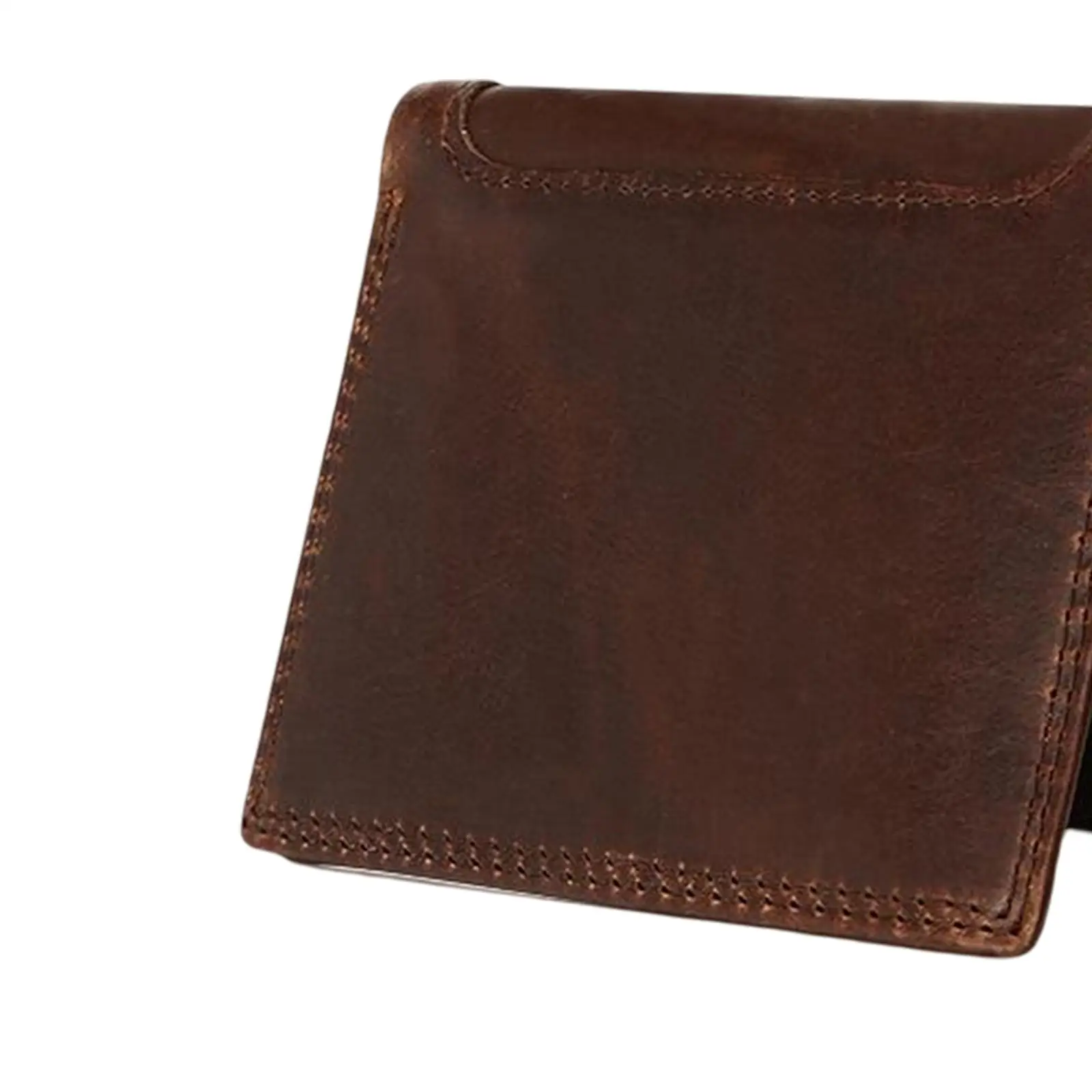 Men Slim Wallet with ID Windows Slim Billfold Large Capacity Fashion Storage