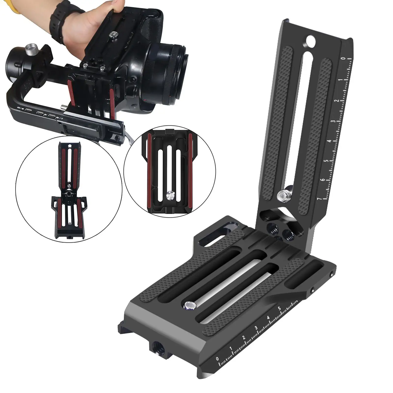 Slr Vertical Fast Mounting Board  Loading Professional  Mount Bracket