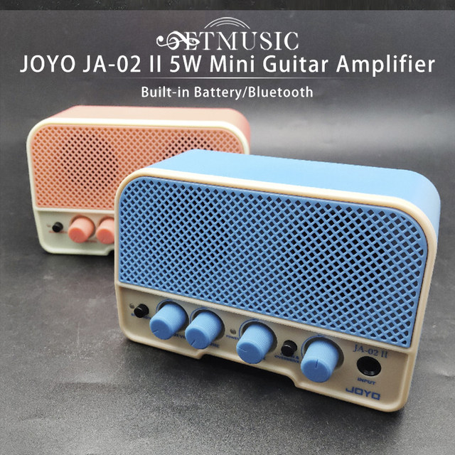 Joyo JA-02 ii-Bluetoothと互換性のあるアンプ,5ワットのミニアンプ