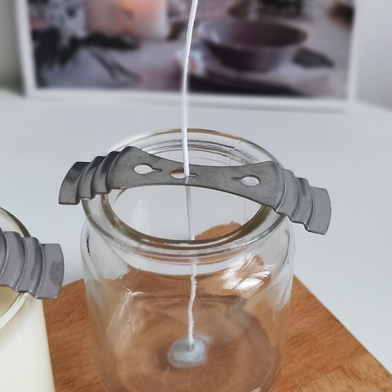 Description Picture 4 of itemCandle Making Tool Handmade DIY Aromatherapy Candles Accessories Stainless Steel Soy Wax Core Holder Candle Wick Support Shelf