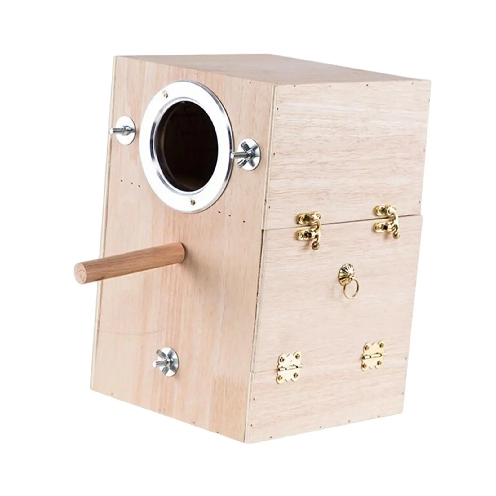 Parrot Breeding Box Bird House Parakeet Mating Box for Lovebirds Outdoor