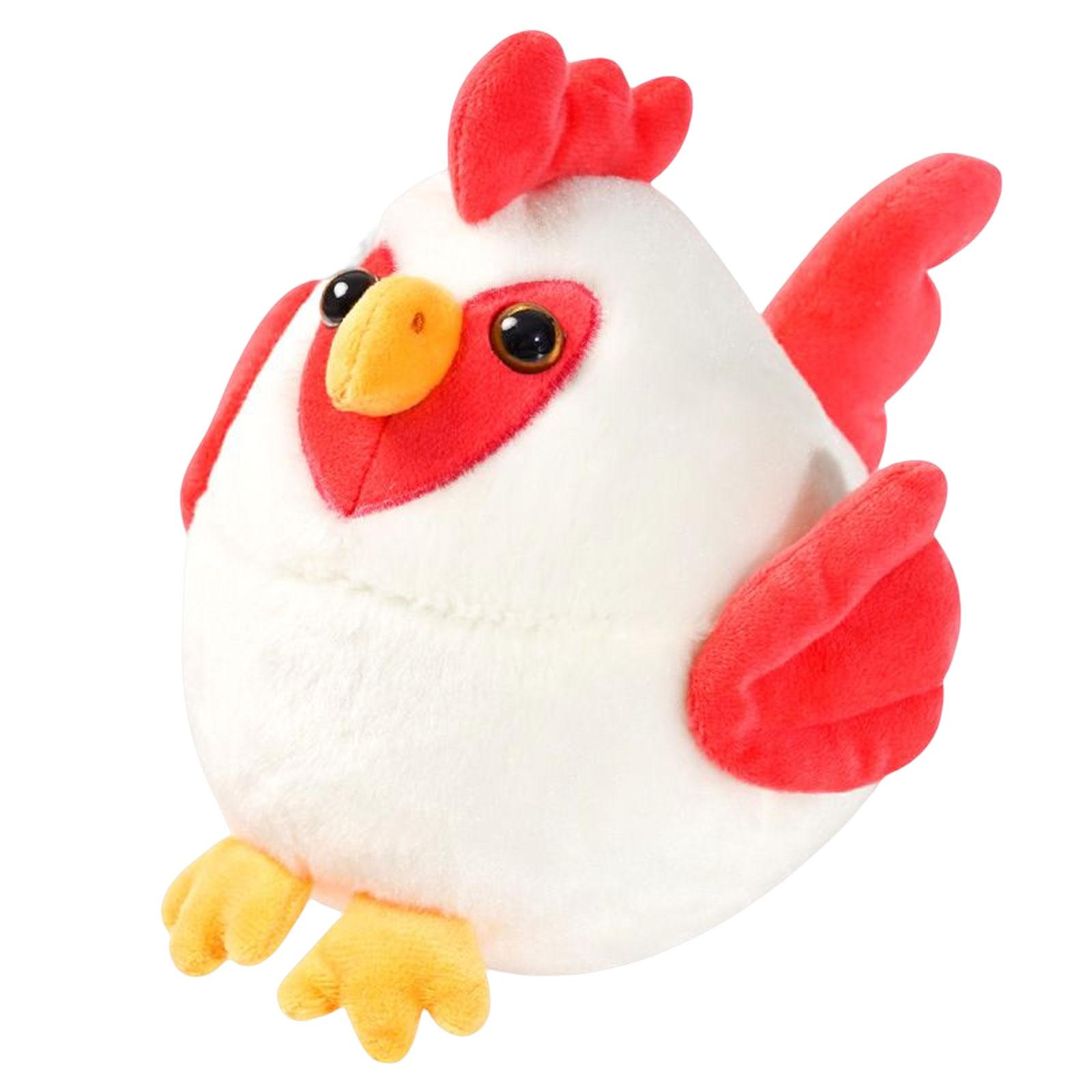 Stuffed Animals Ornaments Musical Jump Toy Multifunctional Teaching Aids Gifts Practical Plush Chick for Holiday Preschool Kids