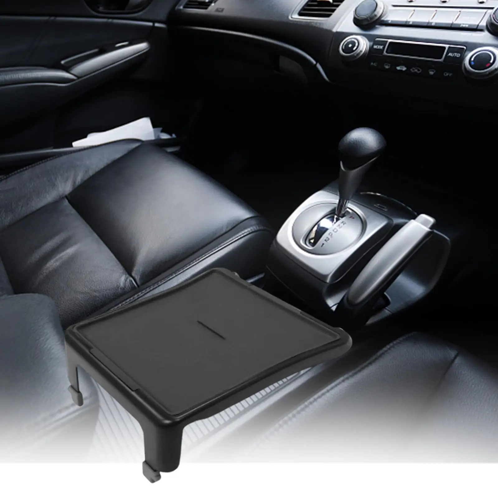 Center Console Tray Interior Accessories Multifunctional Easy to Install Car Travel Table Food Eating Table for Model3/Y