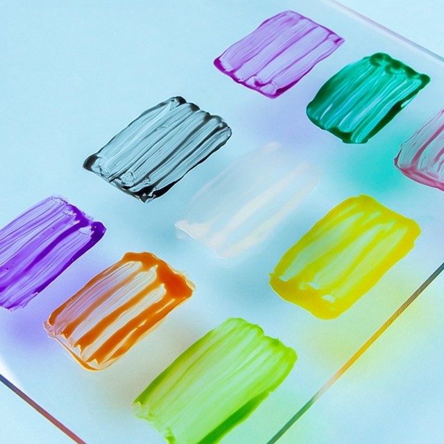 Vernice Per Vetro Trasparente Ideen Mit Herz - Verde Abete 90ml | Vernice Impermeabile Per Decorazione - Foto 7