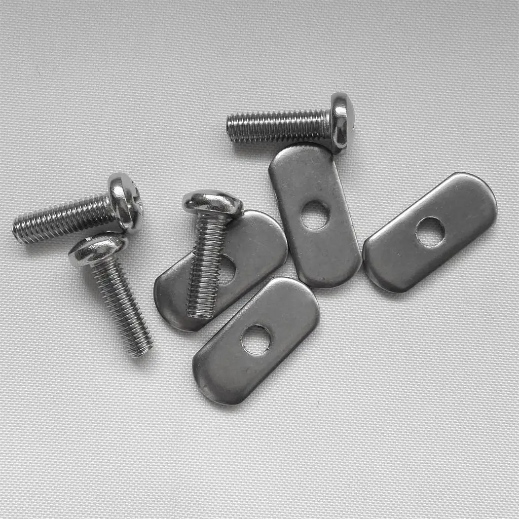 4 Set Stainless Steel Screw and  Nut Hardware for Kayak Track/ Rail