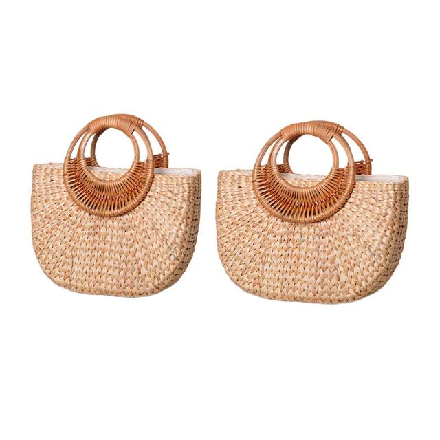 2022 Luxury Designer Beach Bag High Quality Famous Brand Straw Bags Women  Summer Raffia Handbag Travel Palm Basket Tote KL644 - AliExpress