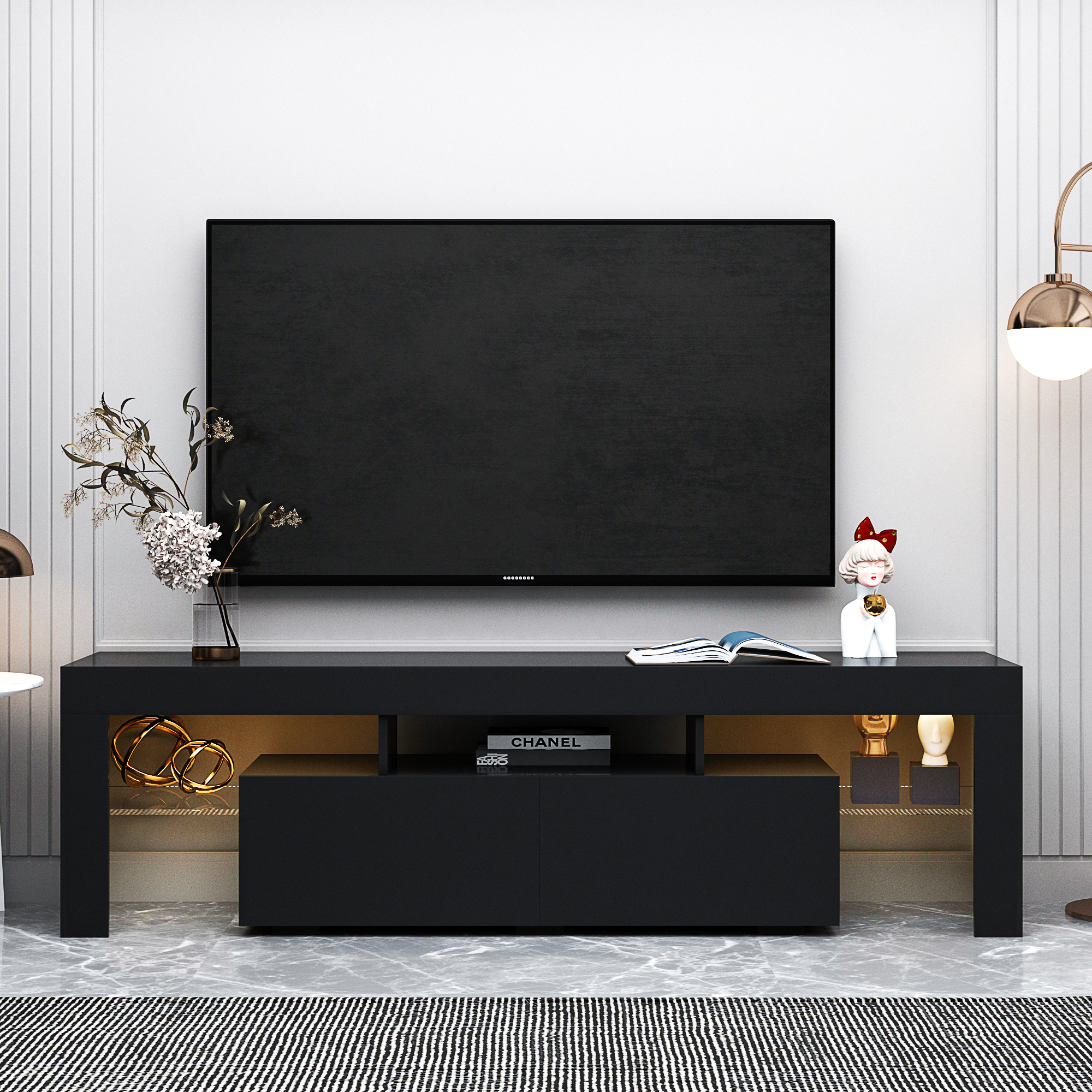 big screen tv tables