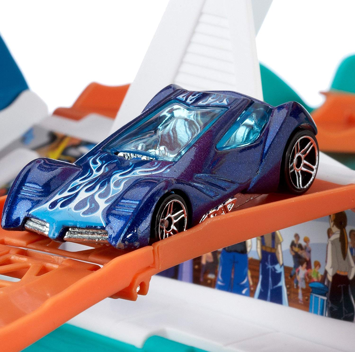 Оригинальные аксессуары Hot Wheels для тренировок акулы, Детские модели,  захватывающие богатые сцены, Автомобильные Игрушки для мальчиков, складной  чемодан для хранения | AliExpress