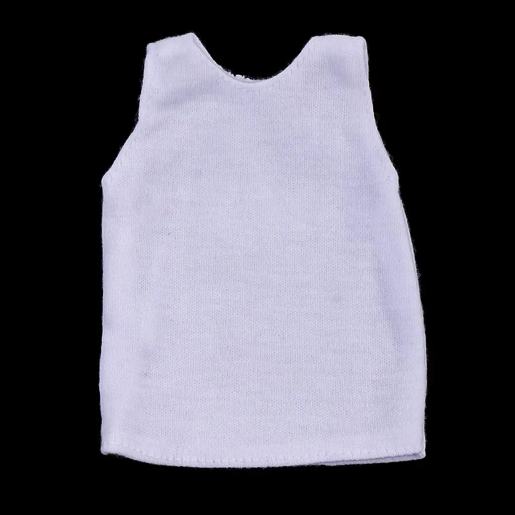 1/6 Vest Shirt Sleeveless Tops for 12'' Enterbay Dragon DML HT Figure Models