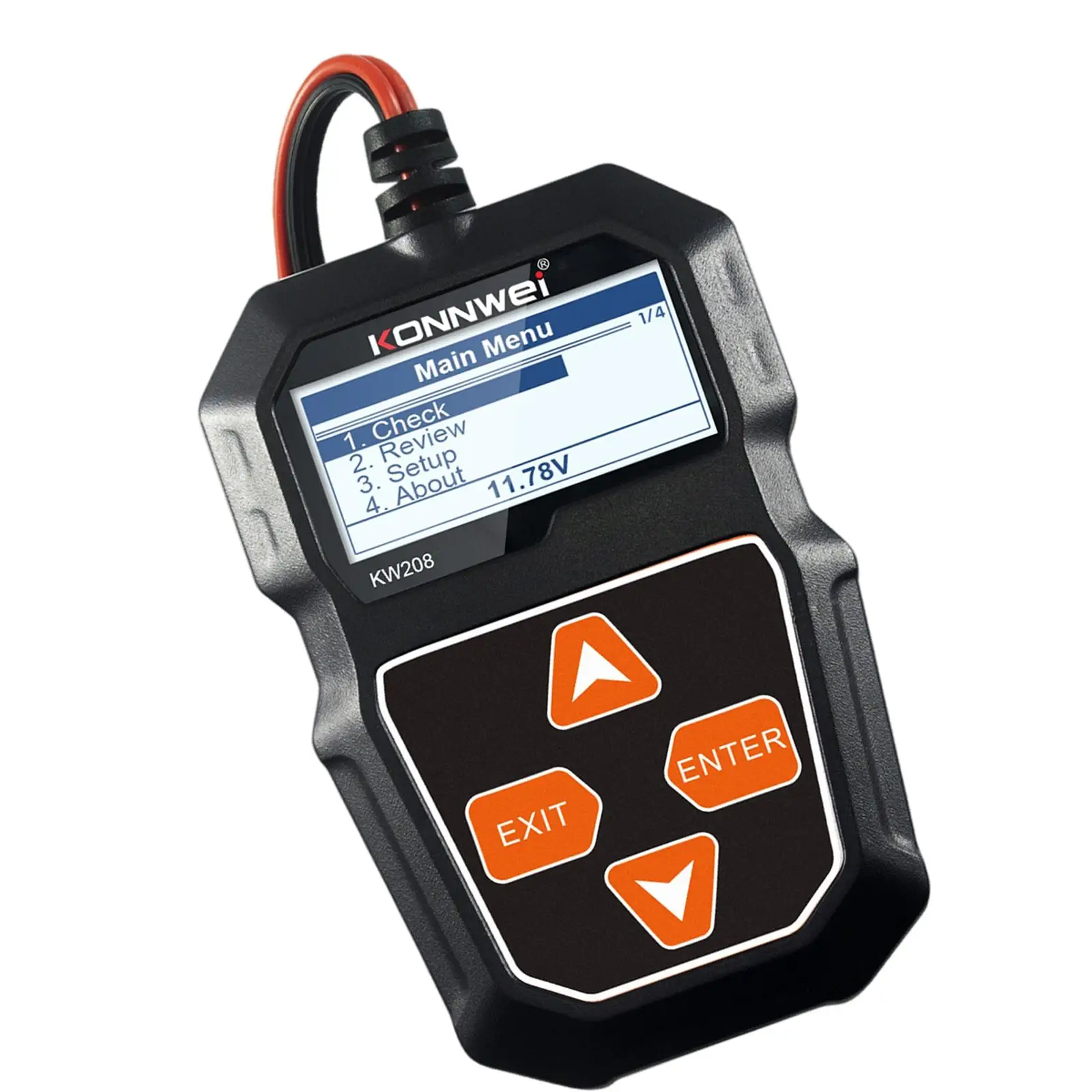 Automotive Load Battery CCA100~2000 Digital Support 8 Languages 12V