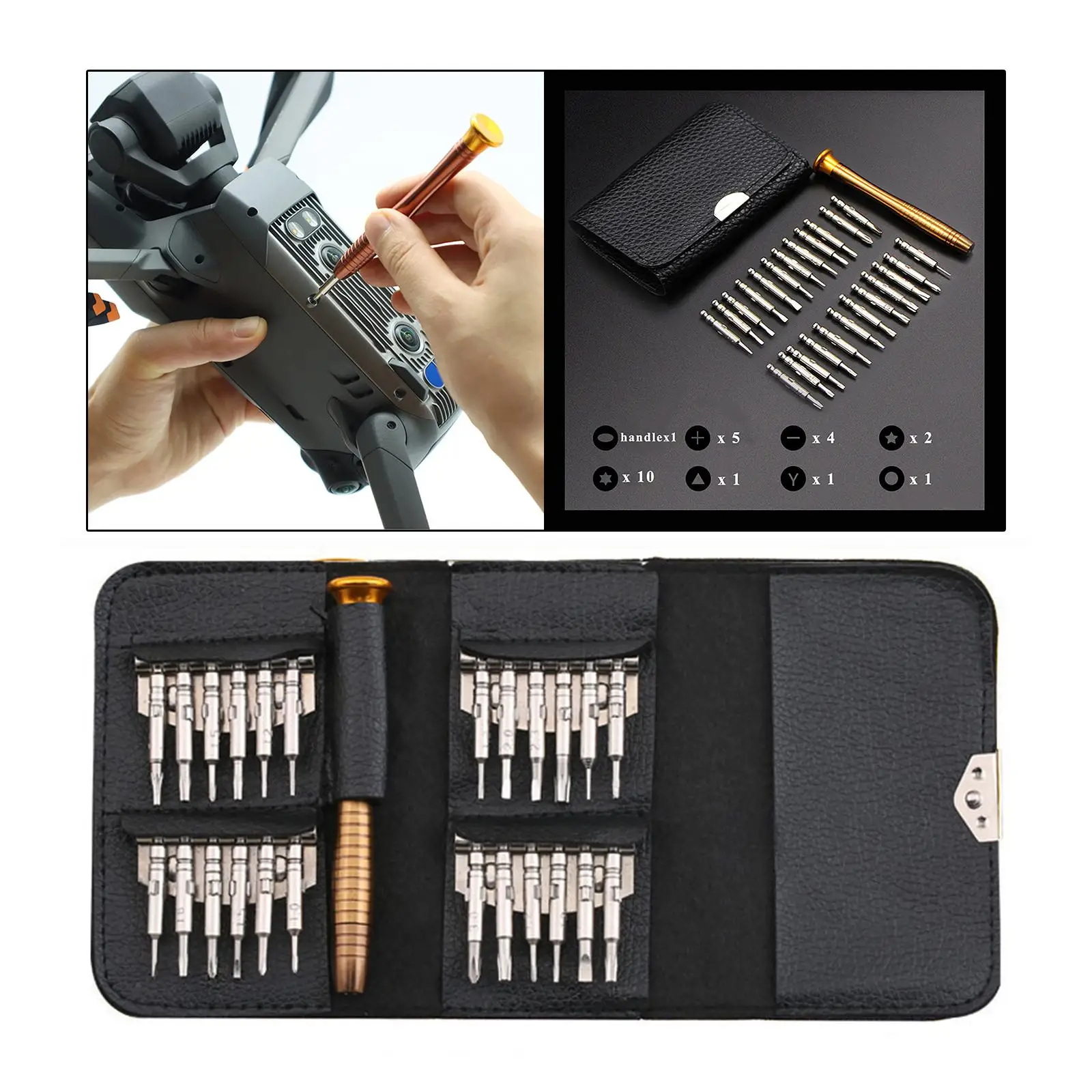 Screwdrivers Set Repair Tools Kit Lightweight for  3 Cine Portable 1 Set