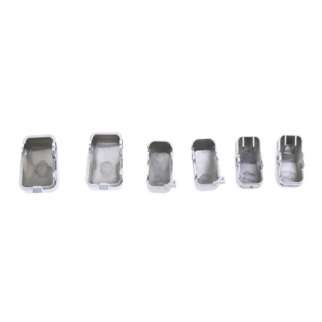 6 Pieces Hand Control Switch Button Covers s Set For  98-01 FLHRC