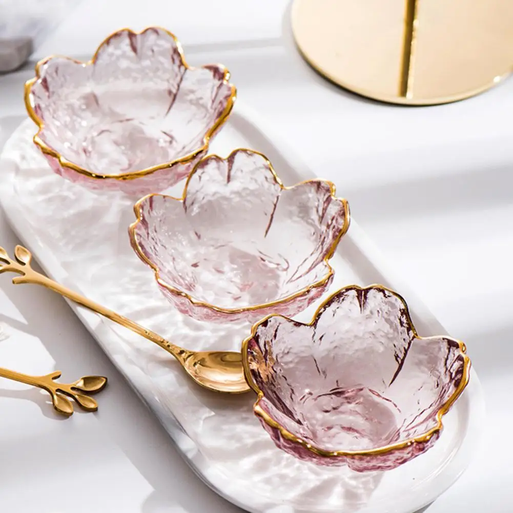 Соус в форме цветка Красивая чаша для приправ с цветком вишни модная  практичная миска для приправ тарелка для конфет салатная тарелка |  AliExpress