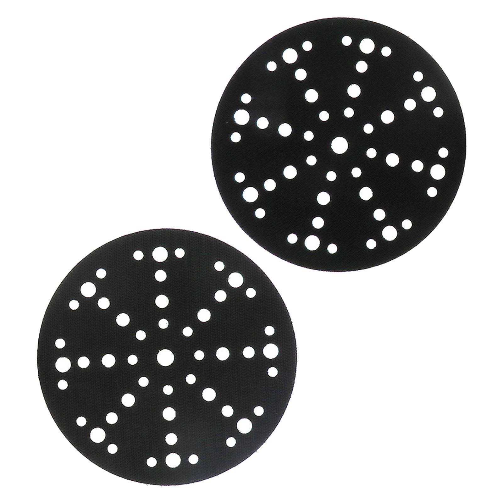 2Pcs Polishing Backing Pads 6in 48 Hole Abrasive Power Tools Abrasive Tools Sander Polisher Tool for Carving Grinder Accessories