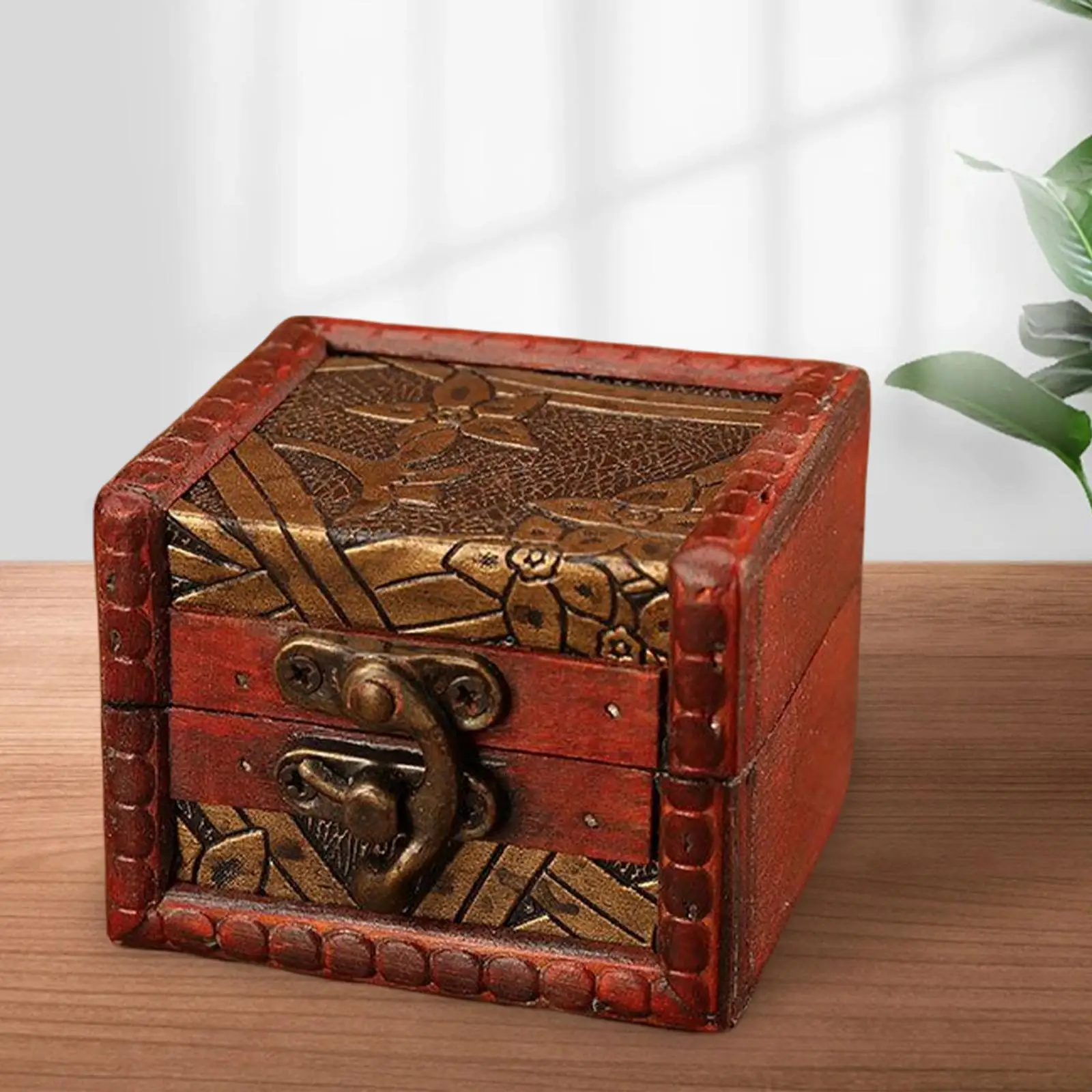 Wooden Jewelry Box Organizer Storage Case for Brooches Hairpins Necklaces watch Decoration