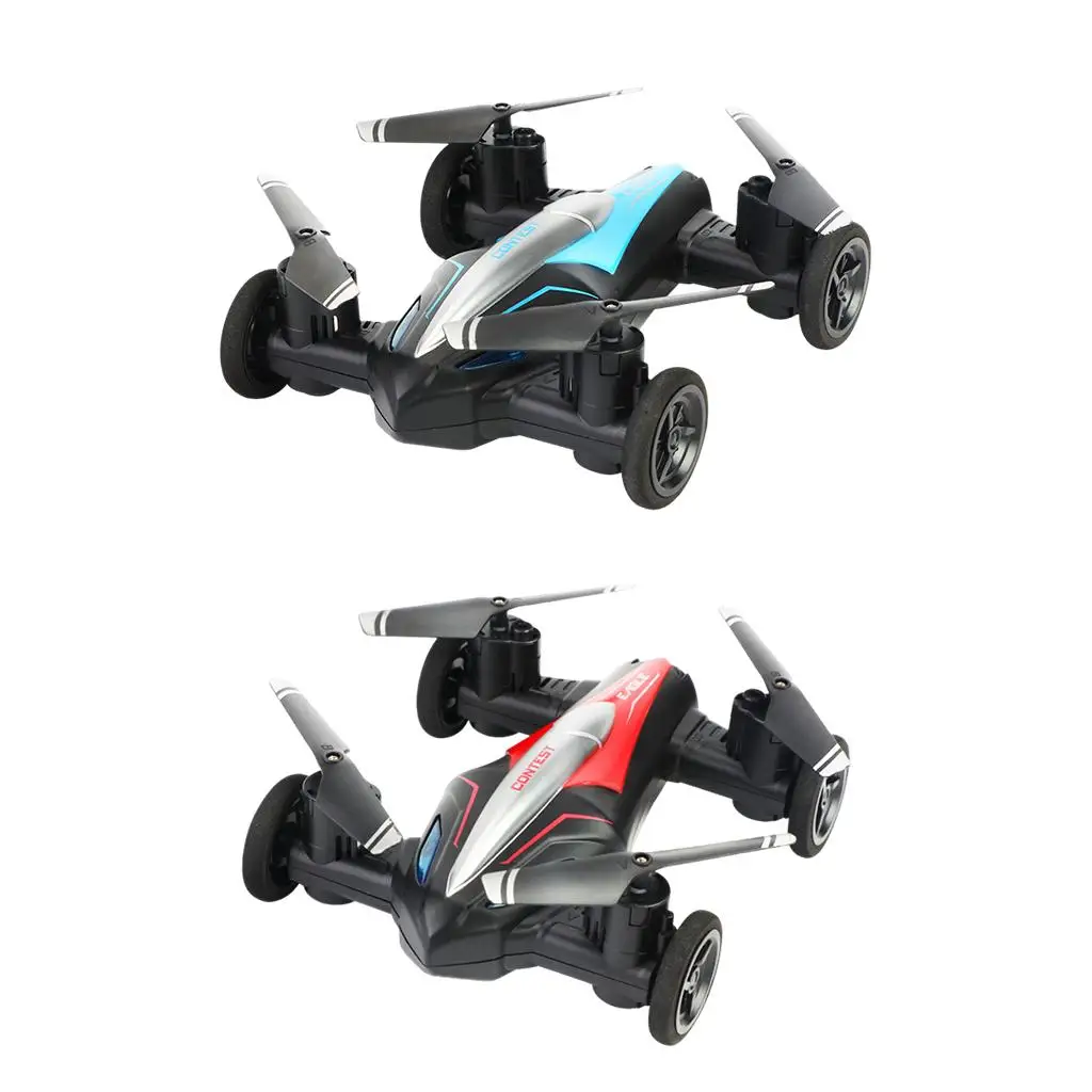 Fly/Drive Car Drone 2.4G RC Quadcopter Flying Car Air-Ground Toy Gift 2 In 1