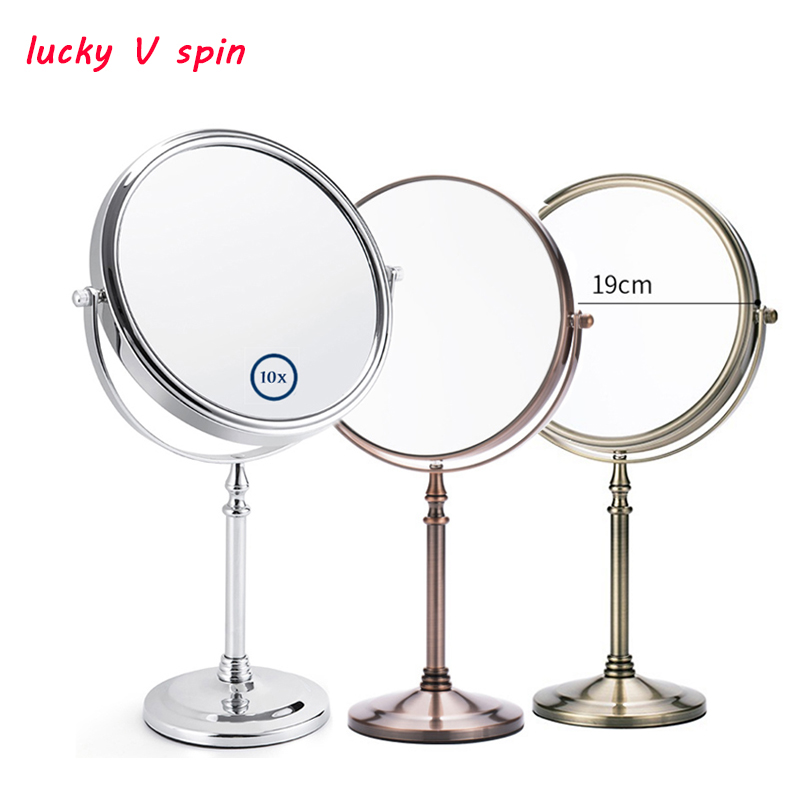 Best of 8 Inch 5X 7X 10X Magnification Makeup Mirror 360 Rotating Professional Desktop Cosmetic Mirror 8" Double Sided Magnifier Stand Reviews & Tips