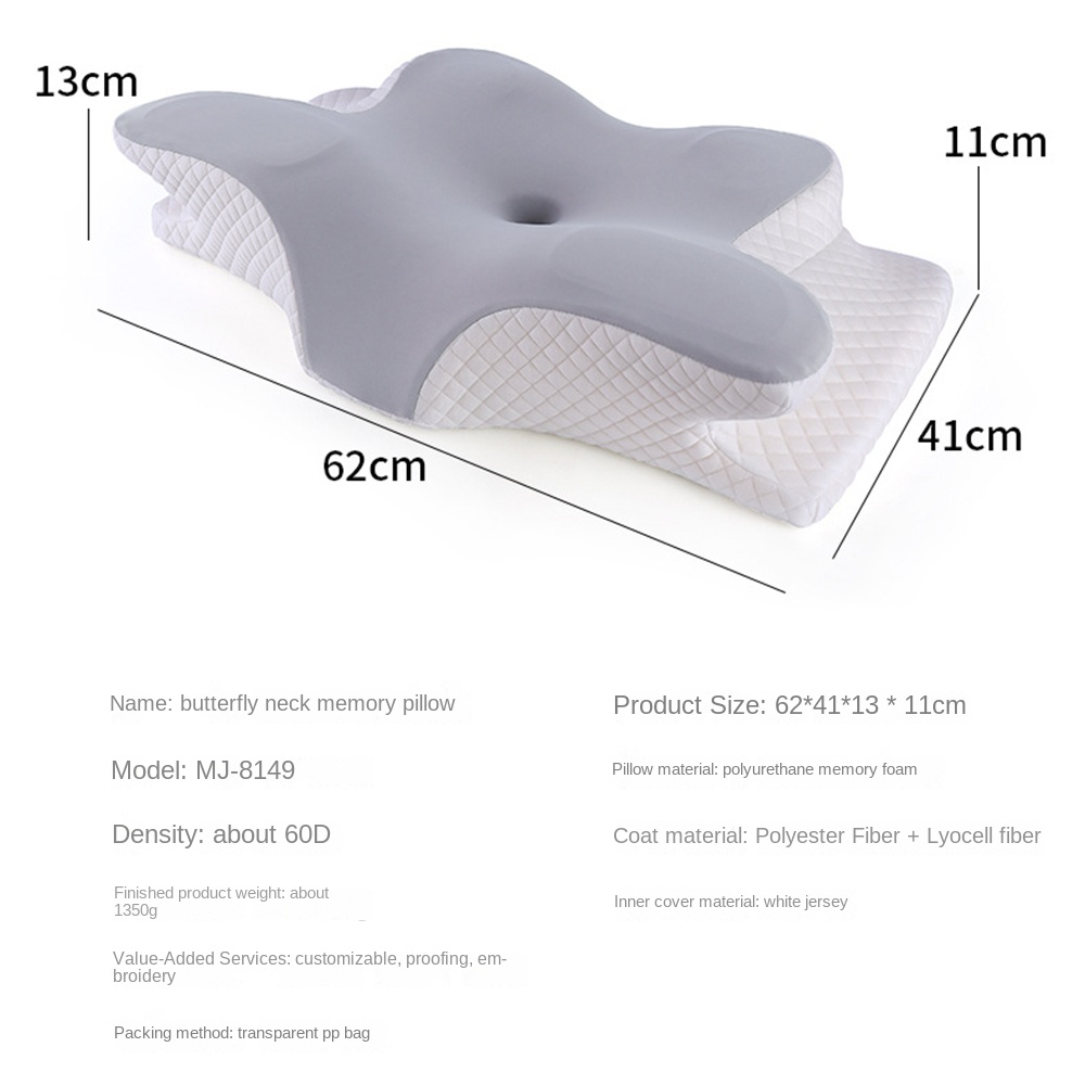 Title 12, Alien Contour Memory Foam Pillow for Sleeping S...