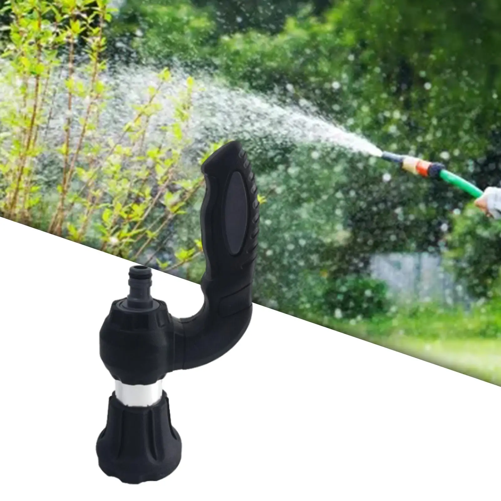 Hose Spray Nozzle, Water Spray Can, Thumb Control Leakproof High Pressure Washer Sprayer, Water Hose Nozzle, for Home Watering