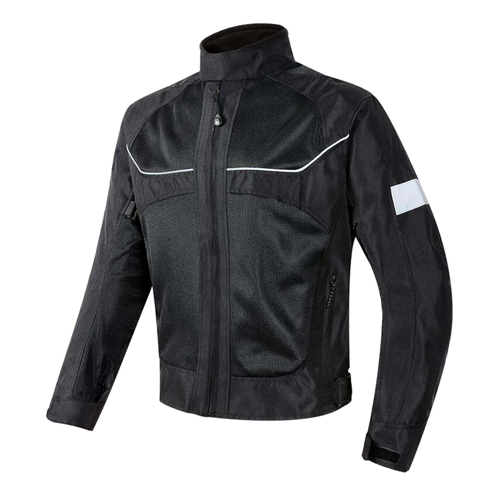 Summer Motorcycle Jacket Water Resistant Breathable Mesh Clothing Protective