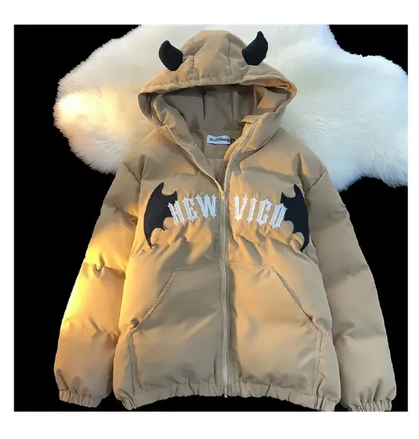 Hooded Padded Jacket and Thin Sweatshirt 24