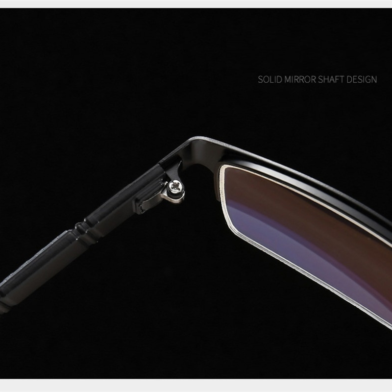 0 zu-6,0 Männer Lesebrille Klar Myopie Gläser Metall Rahmen Gläser für Männer Unisex Brillen Retro Brille für männer – Detail 12