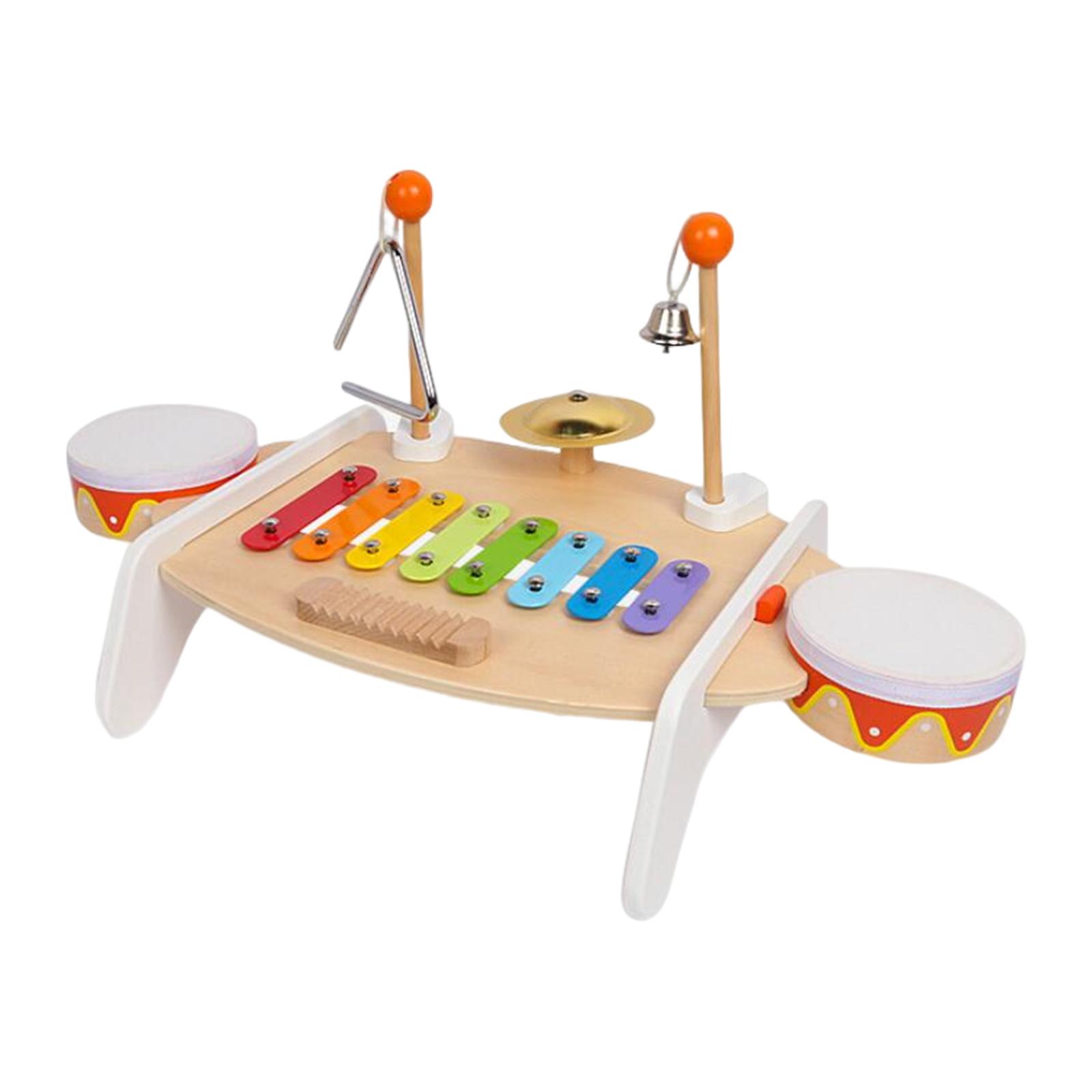 Multifunction Xylophone Musical Toy Musical Instruments Wooden Percussion Toy for Boys