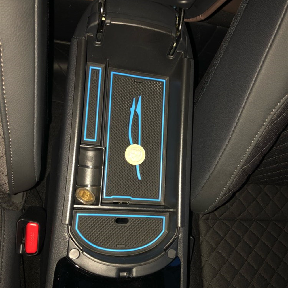 Auto Mittelkonsole Armlehne Box Aufbewahrungsbox für Toyota C-HR CHR 2016 - 2021 Organizer Container Halter Tablett Zubehör – Detail 1