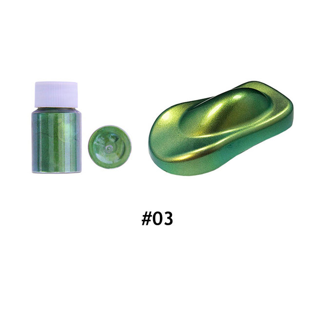 10g Polvere Perlescente Blu-Viola Per Auto - Pigmenti Camaleonte Per Verniciatura E Decorazione Carrozzeria