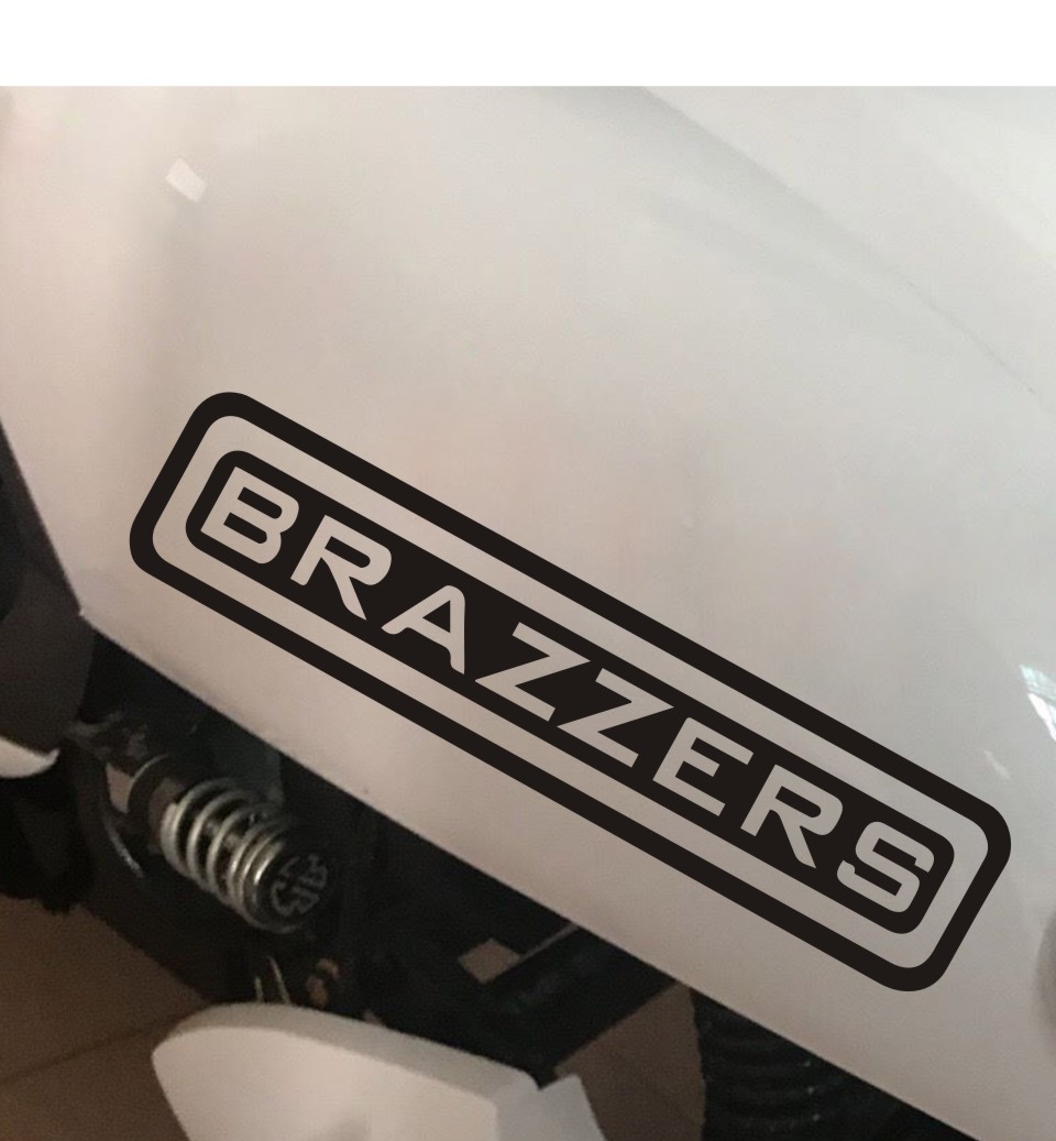 Автомобильные наклейки Brazzers, красочные забавные водонепроницаемые  Внешние Декоративные наклейки для автомобилей и мотоциклов, автомобильные  аксессуары | AliExpress