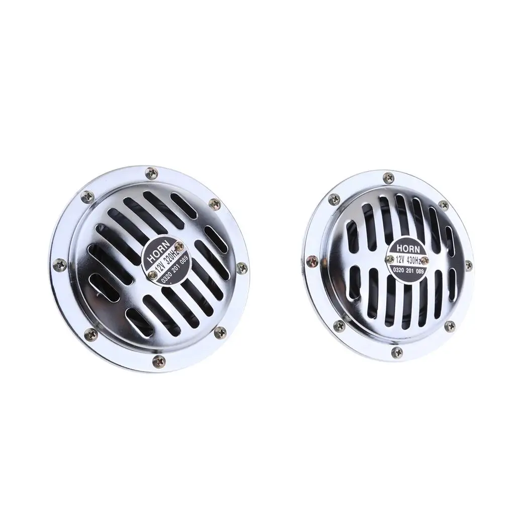 Two Series Low   12V Steel Disc w/Chrome Grill